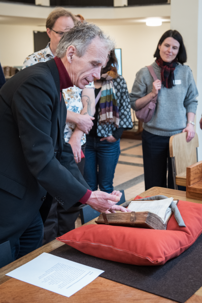 Prof. Verbaal bij een handschrift