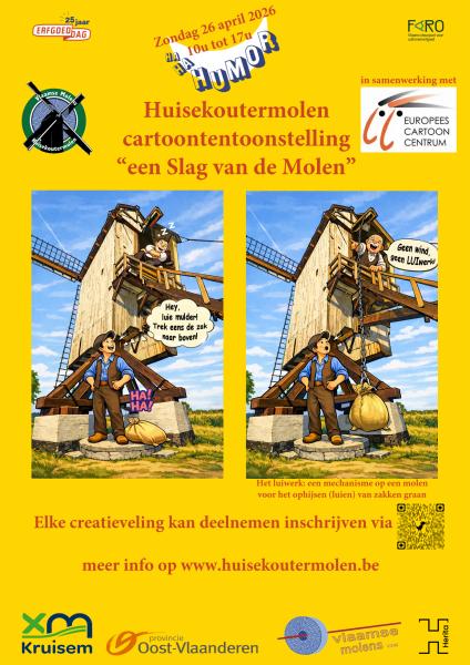 cartoons op de molen