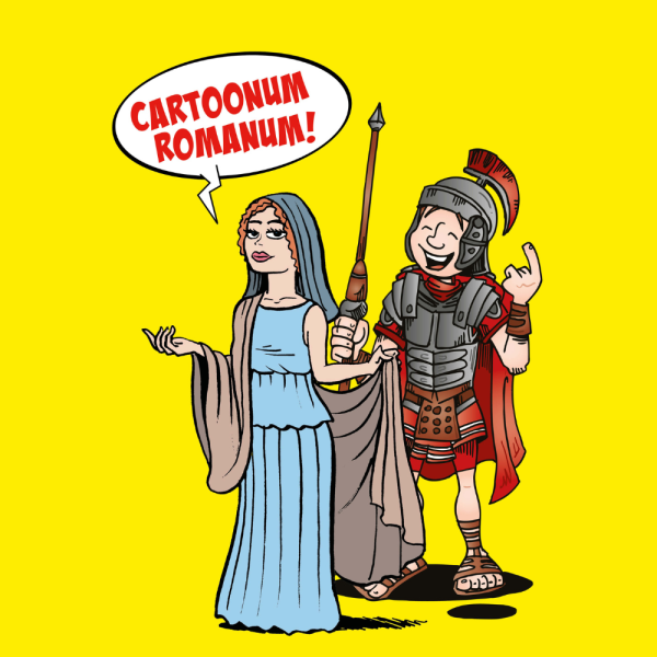 Romeinse cartoontjes van Bart Proost en Kim Duchateau