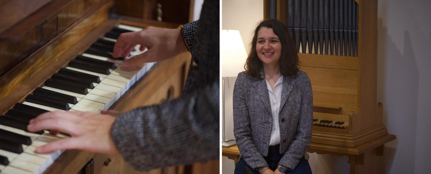 Marie Petit en de instrumenten van de Alamire Foundation