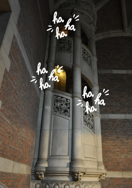 zicht op de torentrap