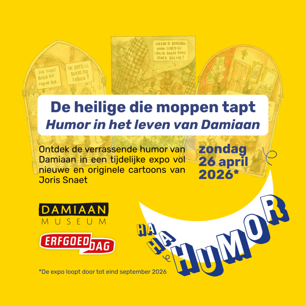 De heilige die moppen tapt: humor in het leven van Damiaan