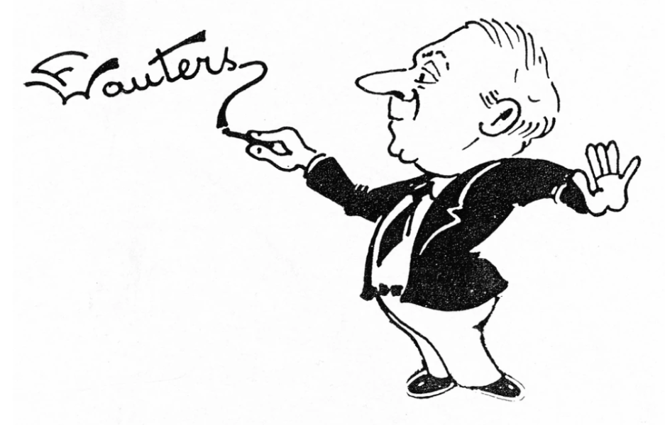 zelfportret van Frans Wauters