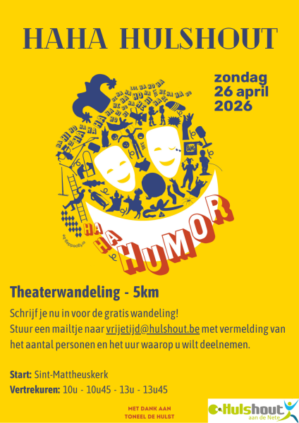 Poster erfgoeddag Hulshout