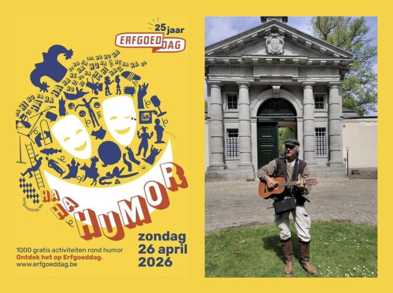 Jan begeleidt je rond het domein over 800 jaar oude geschiedenis. 