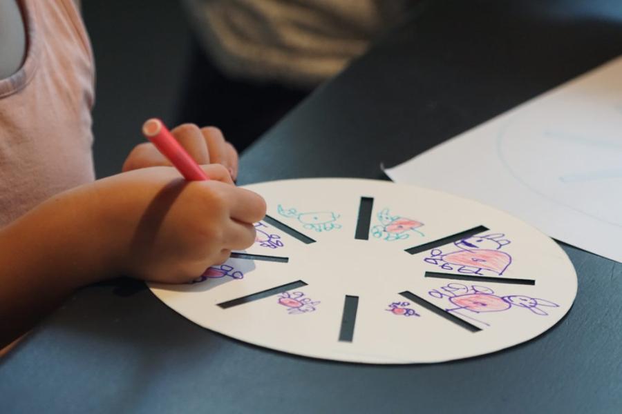 fenakistiscoopschijf maken