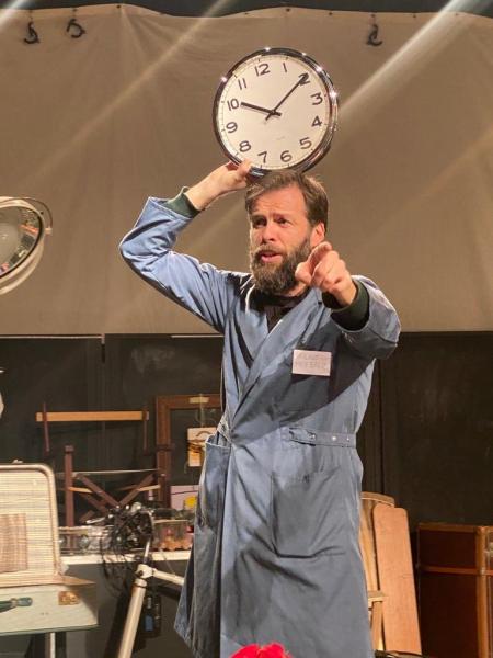 improvisatie veilingmeester door Alain Rinckhout