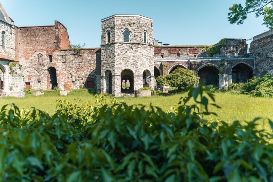 Het lavatorium in de Sint-Baafsabdij