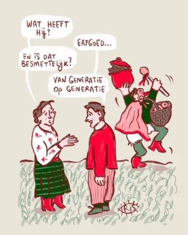 Iris Van Robaeys -  Cartoon Erfgoeddag 2026 