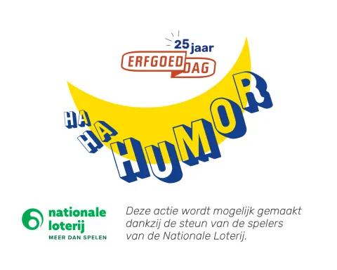 25 Erfgoeddag - met steun van de Nationale Loterij
