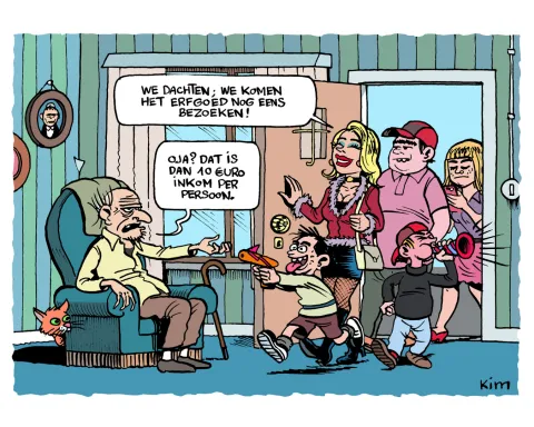 Kim duchateau -  Cartoon Erfgoeddag 2026 