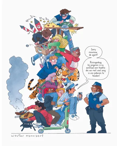 Wauter Mannaert  -  Cartoon Erfgoeddag 2026 